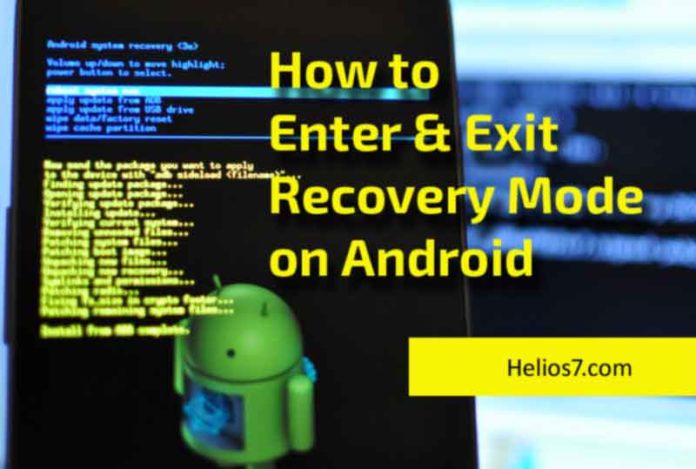how to exit recovery mode android samsung