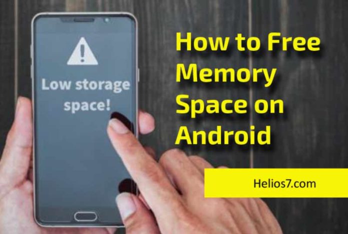 how to free space ram android