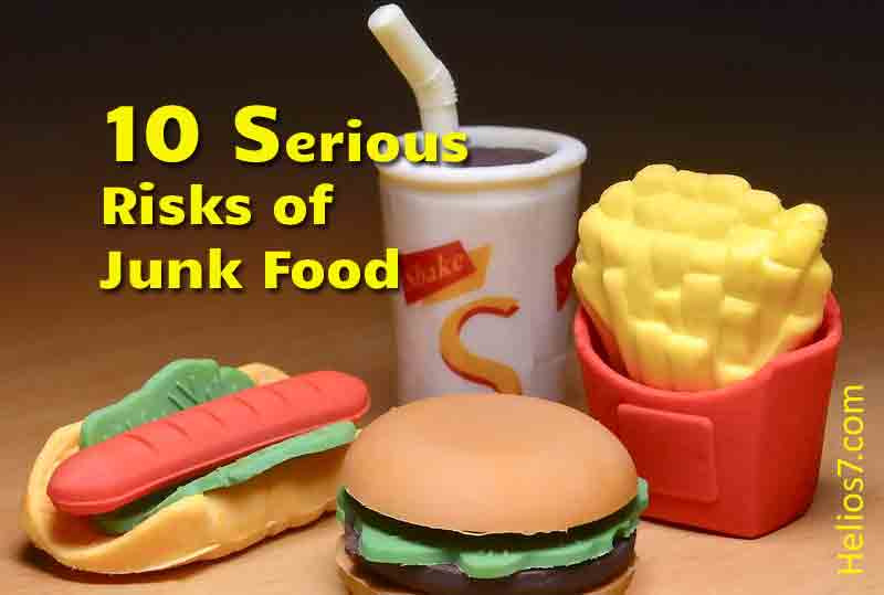 risks of junk food