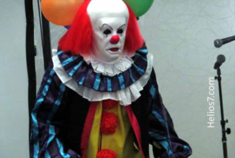 Pennywise, The Scary Clown from the Movie IT returns to terrorize the public after 27 Years.