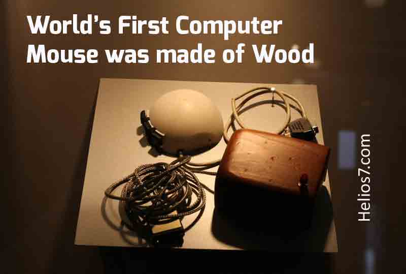 World First Computer Mouse was made of Wood