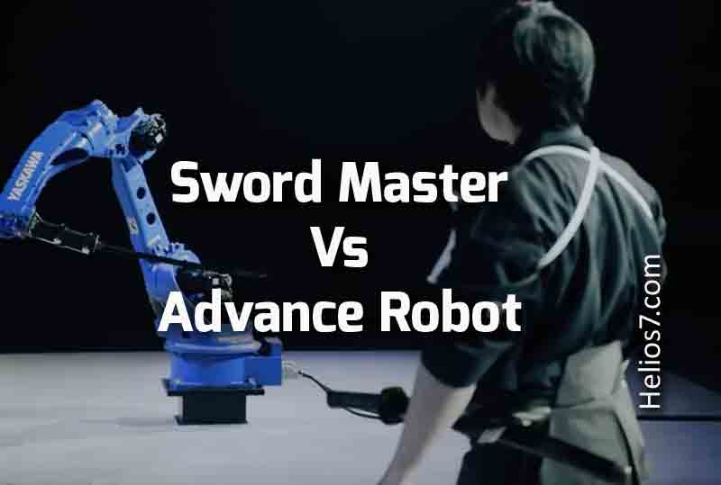 sword master vs robot