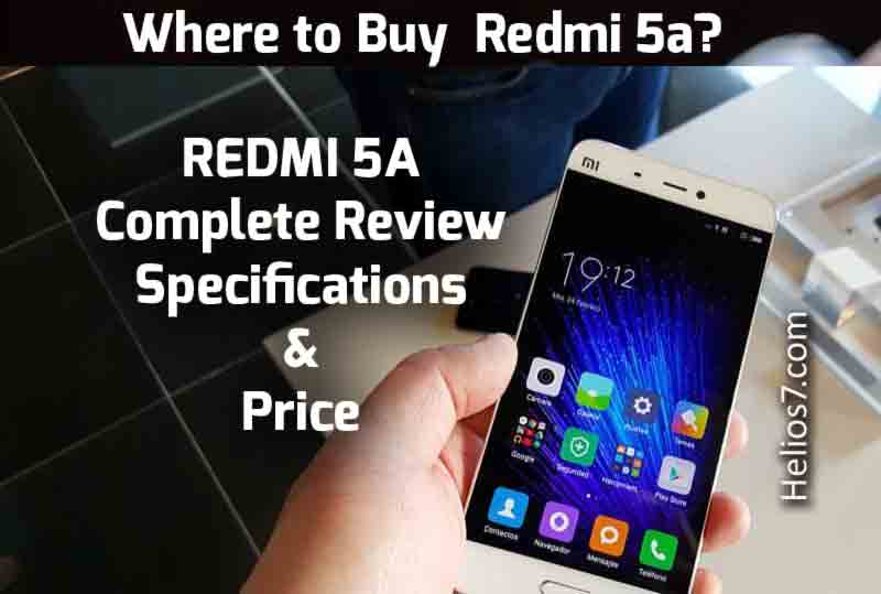 How to Buy Xiaomi Redmi 5A Online in India ?