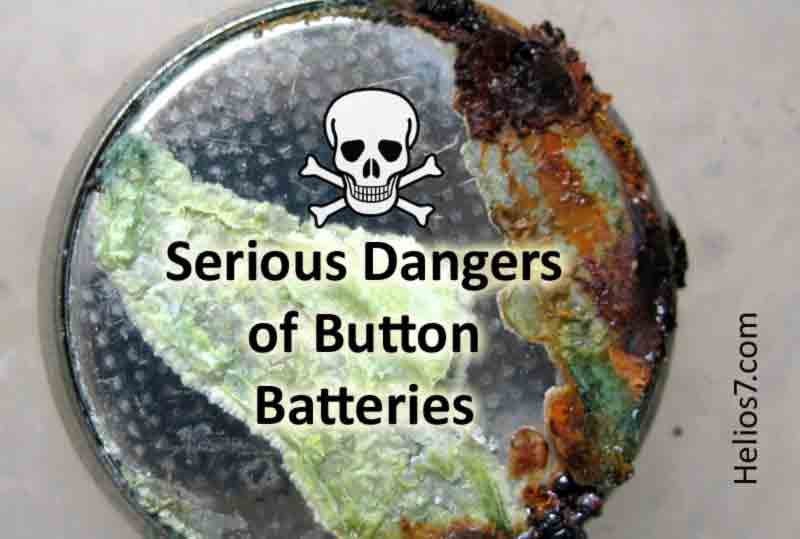 Dangers of Swallowing Lithium Button Batteries for Kids