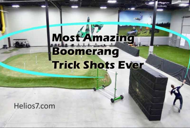 boomerang trick shots