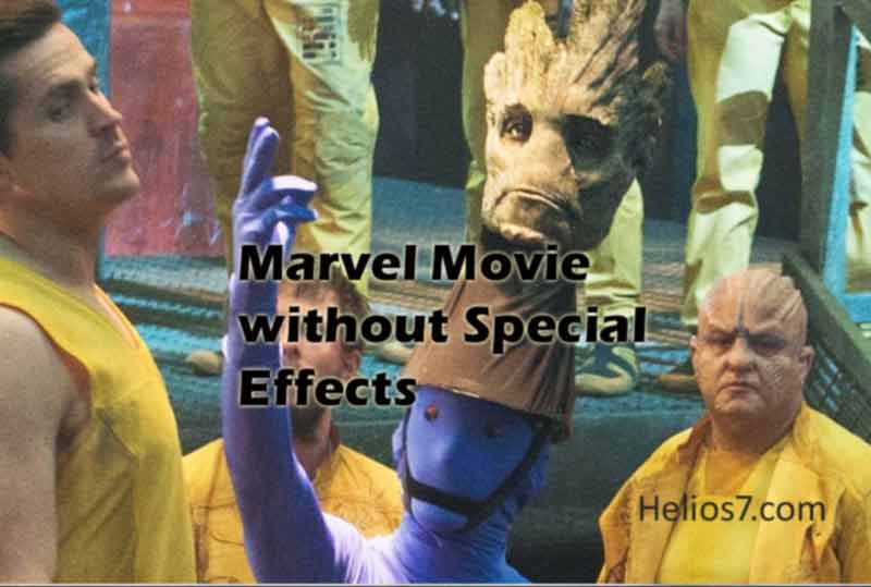 How Marvel Movies Actually Look without Special Effects