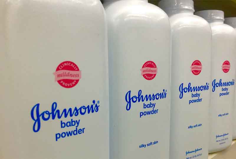 johnsons baby powder asbestos