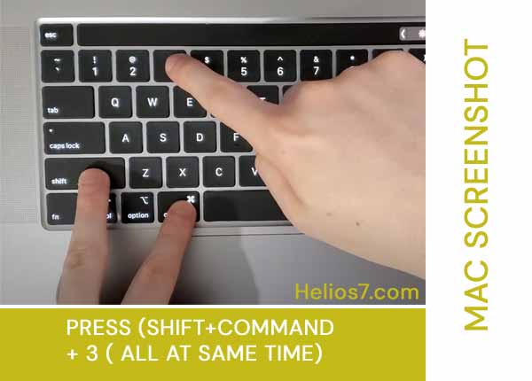 take screenshot on mac