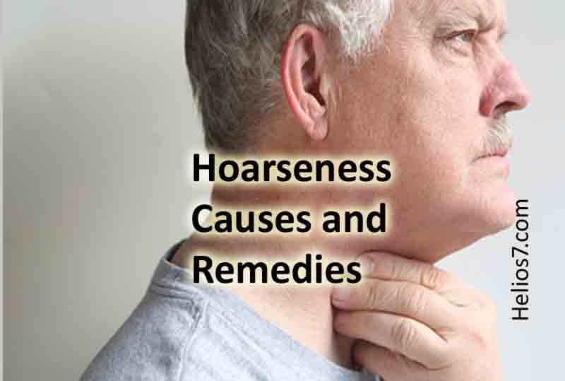 hoarse voice